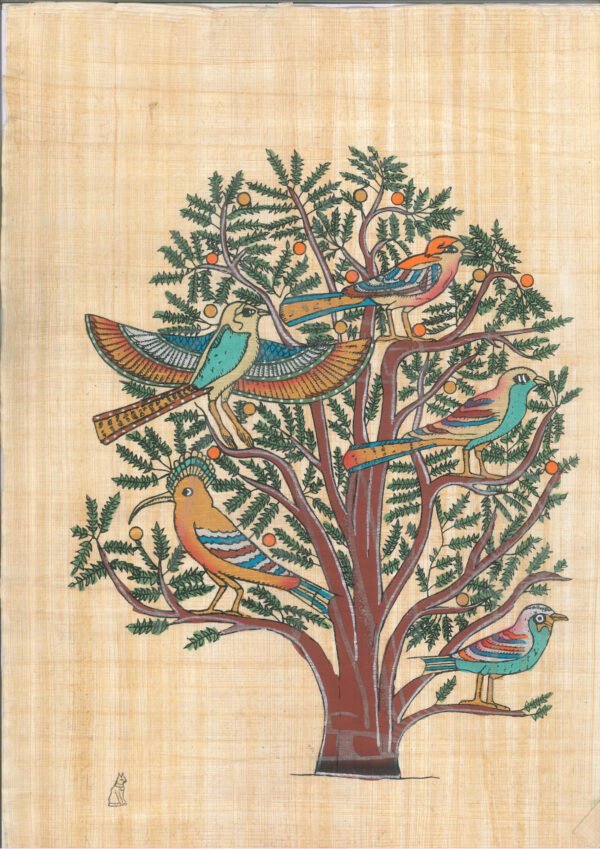 Birds in Acacia Tree of life - Image 2
