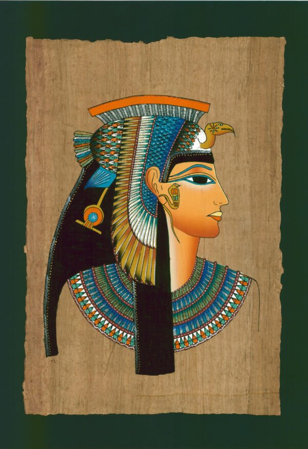 she was the last pf the Ptolemies, she had a hardly less romantic life than that which literary tradition has given her, she killed herself with a snake