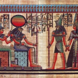 Horus Leading Queen Nefertiti Into the Afterlife