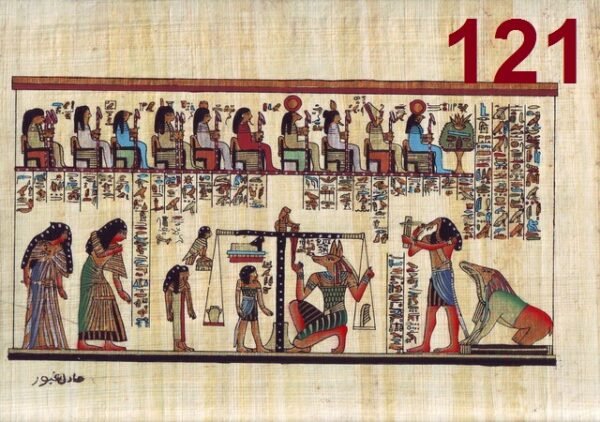 Anubis Weighing The Heart of Deceased