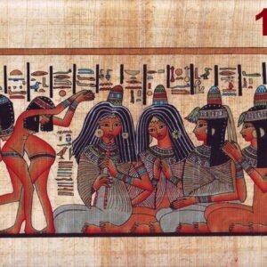 This view shows that how the ancient Egyptians love the music. We also should know that music, whatever its importance in the life after EGYPTIANS were performed by famous and professional musicians. The music was a sacred art in temples. The harp is one of the oldest instruments in ancient EGYPT. The harp is one of the oldest musical instruments in ancient EGYPT. This view depicts four female musicians they are shown here sitting and to dancers dancing in a part.