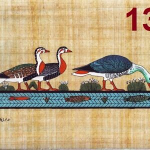 the right side from the board of six geese in medium, that they were found in a private tomb at medium, in Beni-Suef. it is kept now in the Egyptian museum