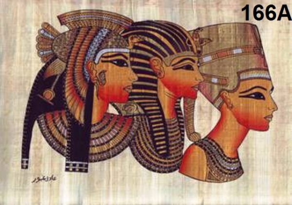 Cleopatra, King Tut and Nefertiti
