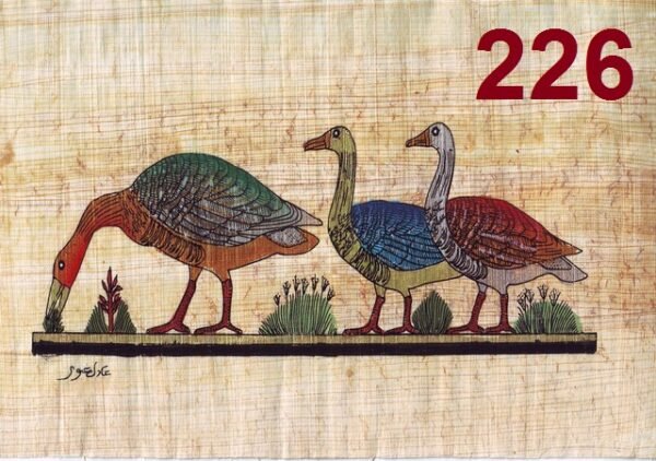 "Papyrus art" "GEESE OF MEIDUM"#226