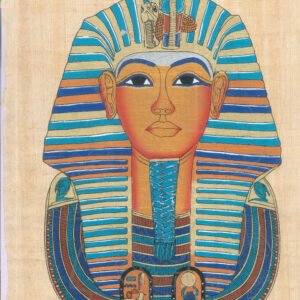 King Tutankhamun, also known as King Tut, was a pharaoh who ruled Egypt from 1332 to 1323 B.C. He ascended the throne of Egypt as a child, when he was eight or nine years old, and was guided by several key figures, including Ay, the Grand Vizier and possibly Tut's maternal grandfather, and Horemheb, the commander-in-chief of the military.