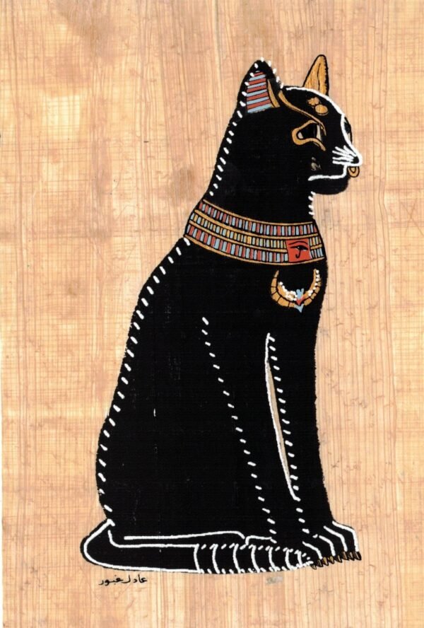the cat goddess, was a very ancient deity, she has been identified in the antiquities of the second dynasty that means that she was worshipped as long ago as 3200 B.C