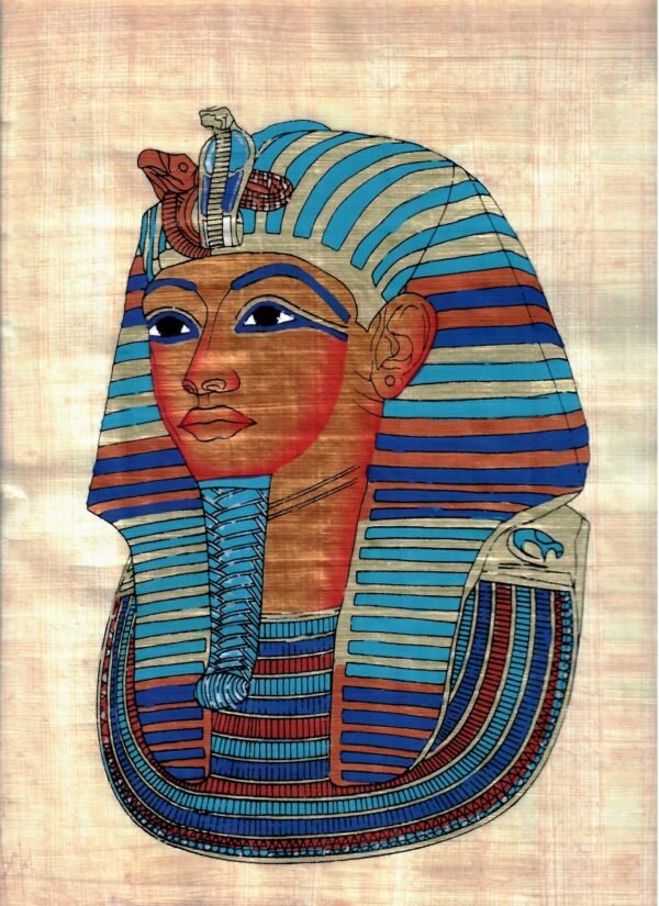 this is coffin's Tutankhamun, it is made from gold