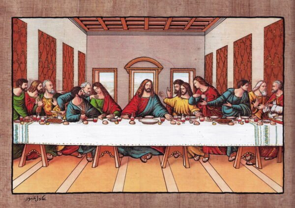 The Last Supper, the Twelve Apostles has been a popular subject in Christian art,[1] often as part of a cycle showing the Life of Christ. Depictions of the Last Supper in Christian art date back to early Christianity and can be seen in the Catacombs of Rome