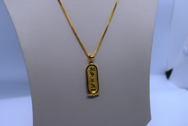 Egyptian cartouches sterling silver - Image 2
