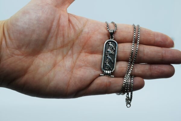 Egyptian cartouches sterling silver - Image 4
