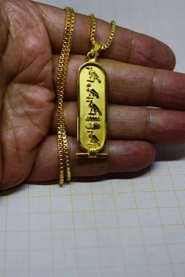 Egyptian cartouches sterling silver - Image 6