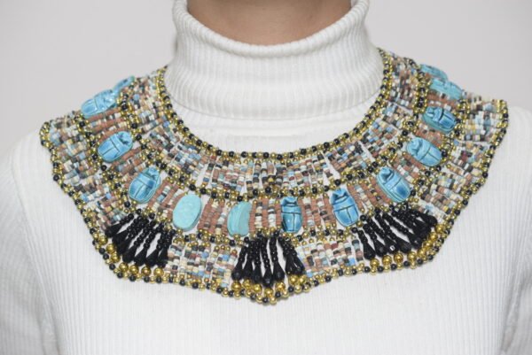 Ancient Egypt style, scarabs Necklace