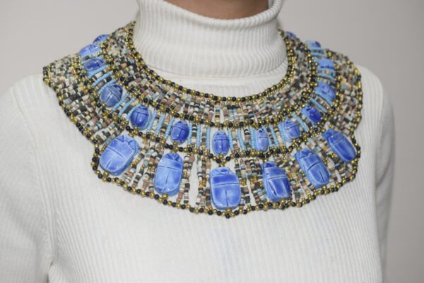 Ancient Egypt style, scarabs Necklace - Image 5