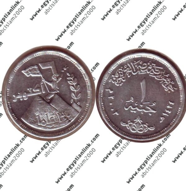 Silver coins, 30 years October war set "Year 2003" - Image 2