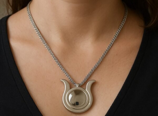 Amulet Isis, Hathor, The Sun goddess 925 Silver Necklace, Bracelet or Ring. - Image 2